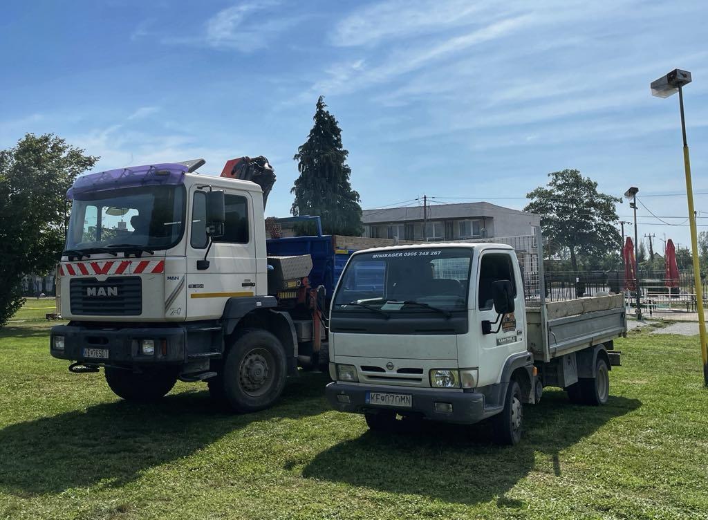 Stroj pri preprave a terénnych úpravách